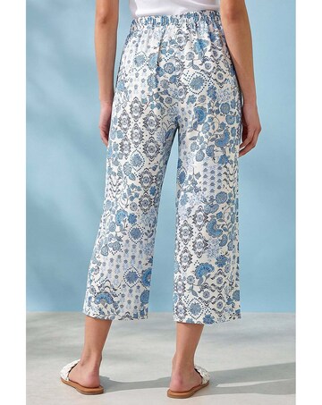 Roman Petite Printed Cropped Trousers