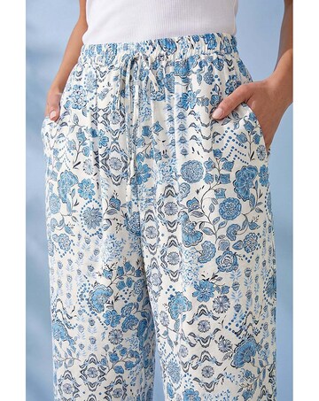 Roman Petite Printed Cropped Trousers