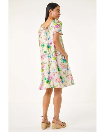 Roman Petite Floral Swing Dress