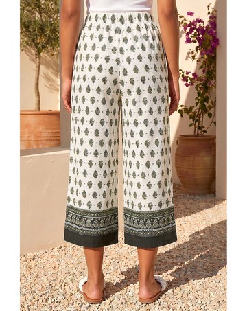 Roman Petite Textured Cropped Trouser