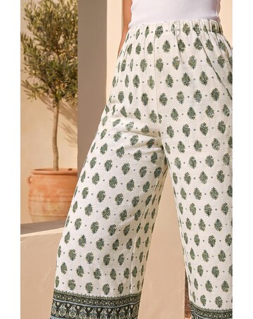 Roman Petite Textured Cropped Trouser