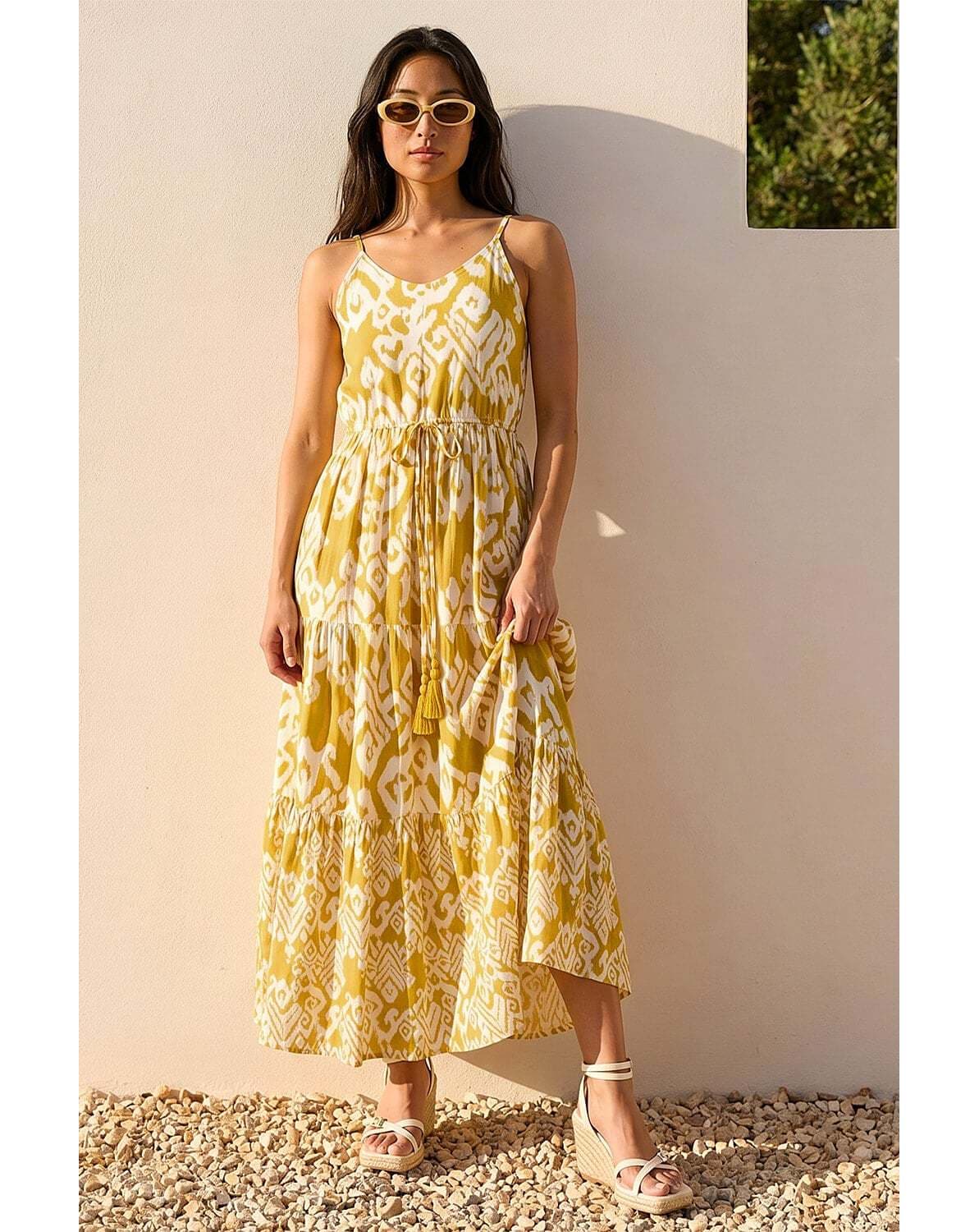 New In - Roman Petite Abstract Strappy Dress