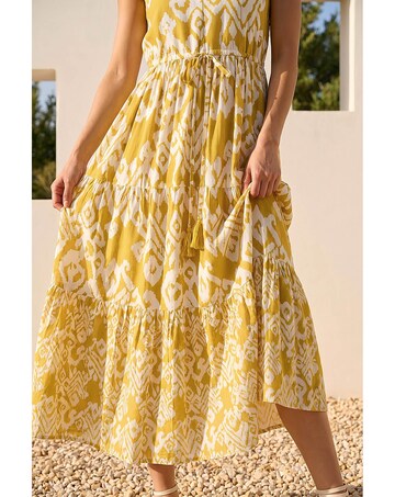 Roman Petite Abstract Strappy Dress
