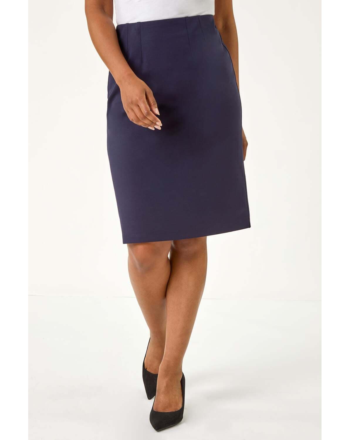 New In - Roman Petite Stretch Pencil Skirt