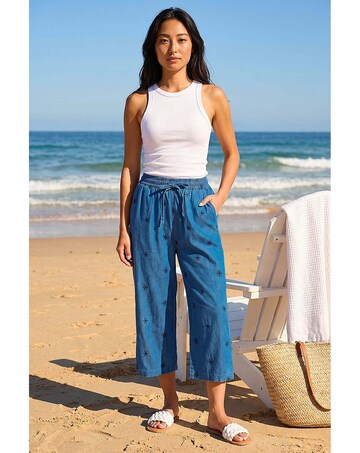 Roman Petite Embroidered Trousers
