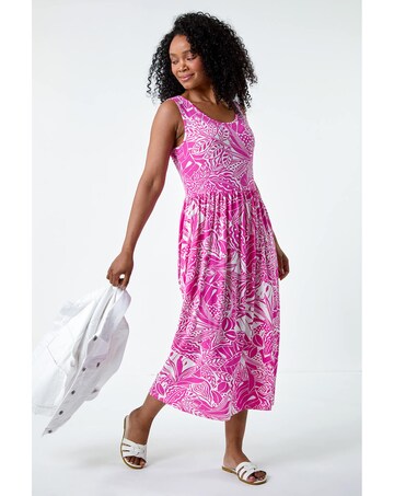 Roman Petite Stretch Jersey Pocket Dress
