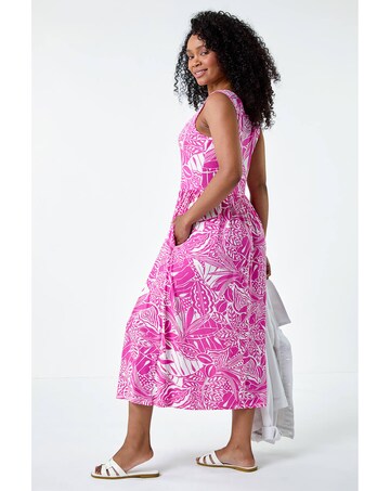Roman Petite Stretch Jersey Pocket Dress
