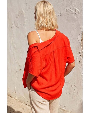 Roman Petite Button Up Pocket Shirt