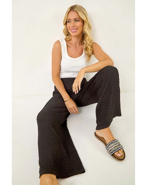 Roman Petite Textured Stretch Trouser