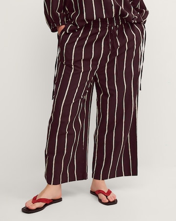 Callie Thorpe x Monsoon Stripe Trousers