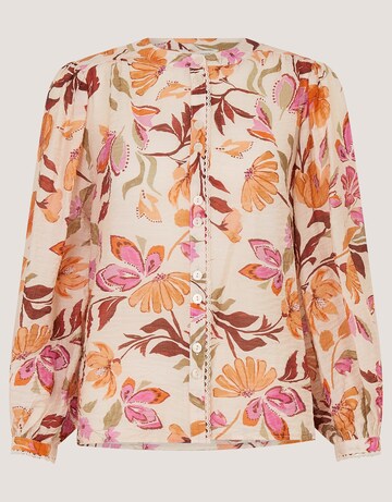 Monsoon Leila Floral Print Blouse