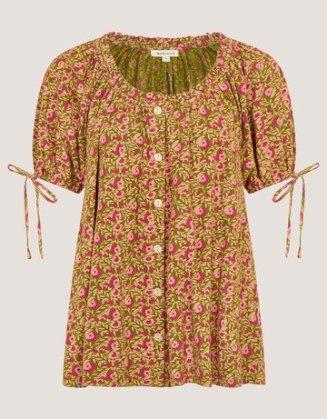 Monsoon Harlowe Print Jersey Top