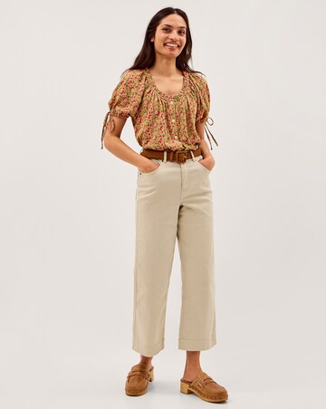 Monsoon Harlowe Print Jersey Top