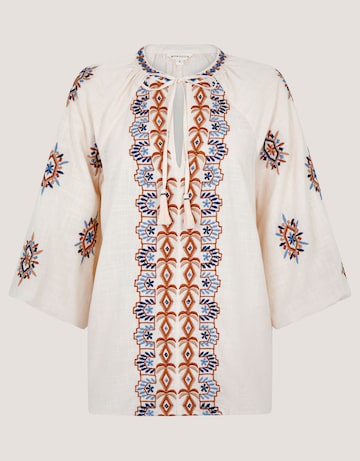 Monsoon Zoey Embroidered Tunic Top