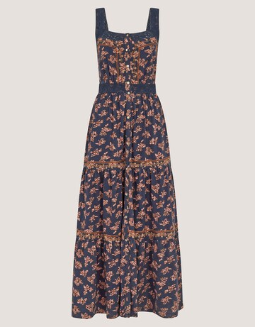 Monsoon Polly Print Jersey Midi Dress