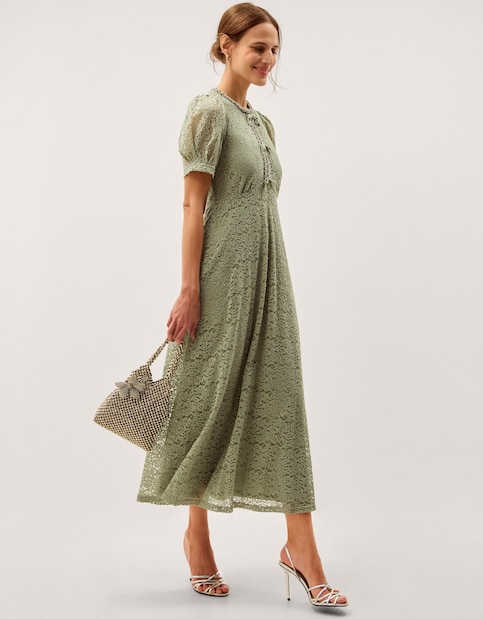 Monsoon Celina Lace Midi Dress