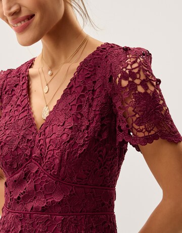 Monsoon Gia Cutwork Lace Midi Dress