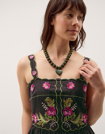 Monsoon Eleni Embroidered Midi Dress