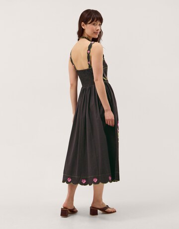 Monsoon Eleni Embroidered Midi Dress