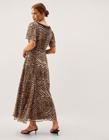 Monsoon Annie Animal Print Midi Dress