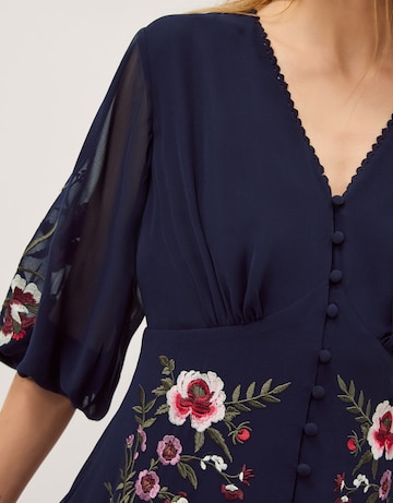 Monsoon Emi Embroidered Maxi Dress