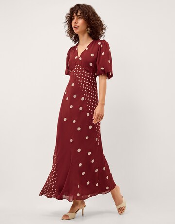 Monsoon Amaya Polka Dot Maxi Dress