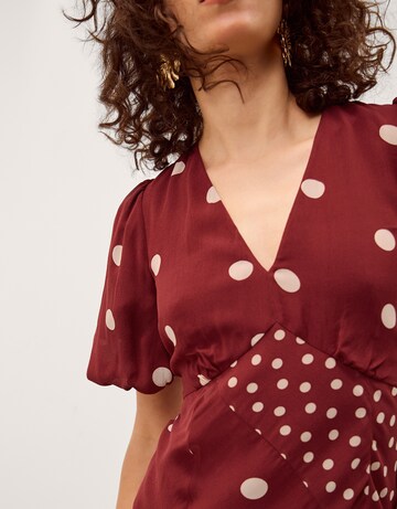 Monsoon Amaya Polka Dot Maxi Dress