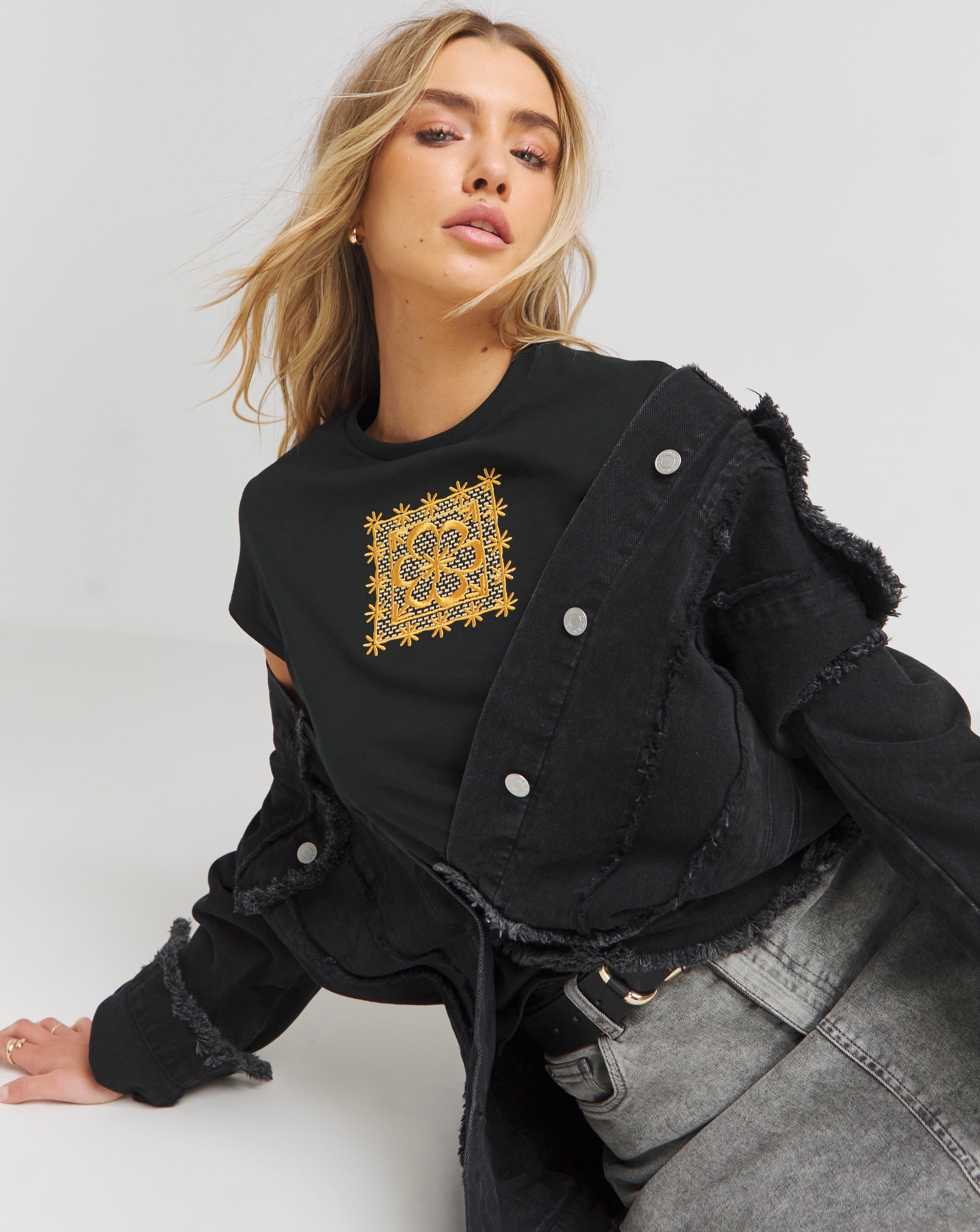 Simply Be Baby T-Shirt with Embroidery