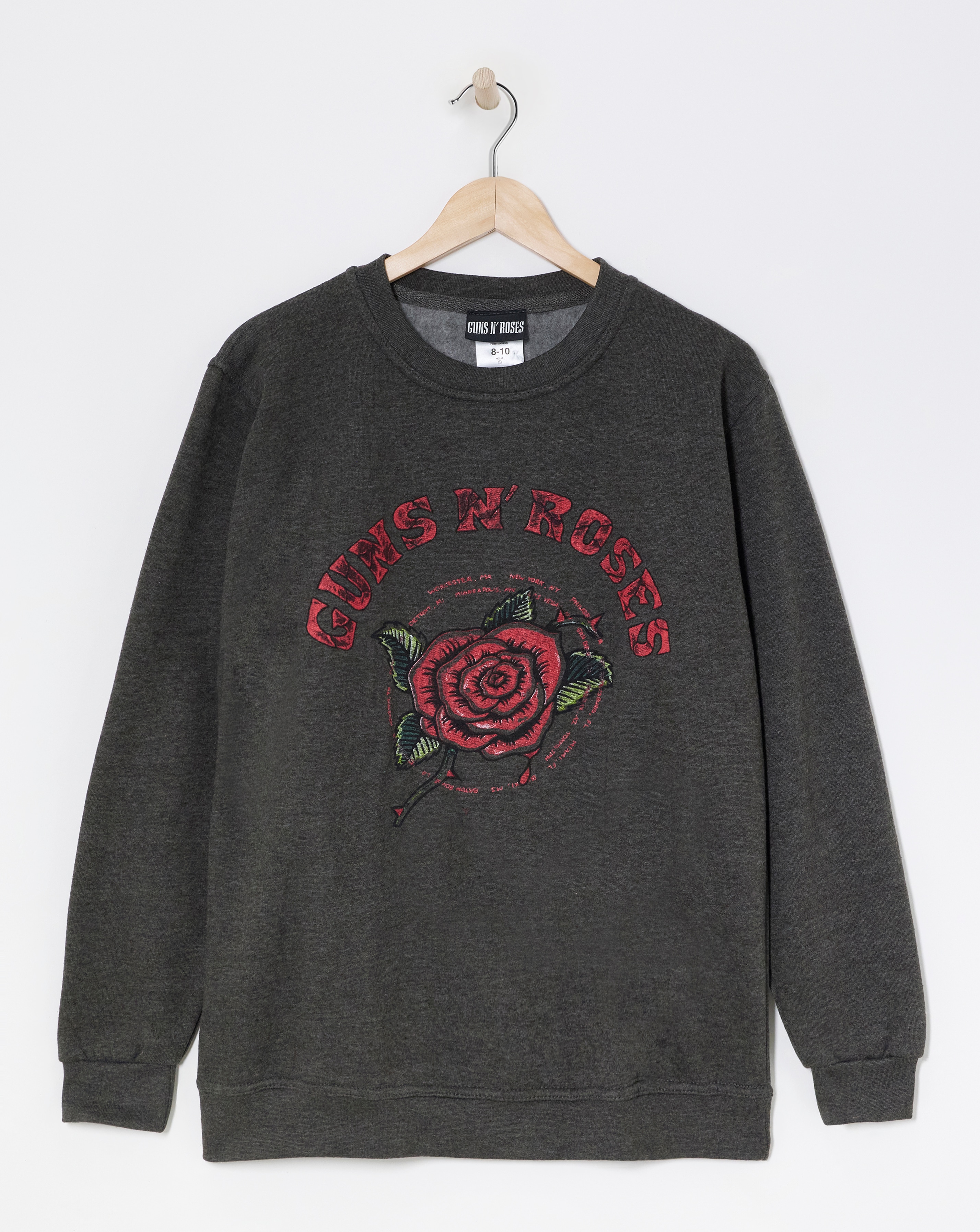 Simply Be Guns N Roses Sweatshirt
