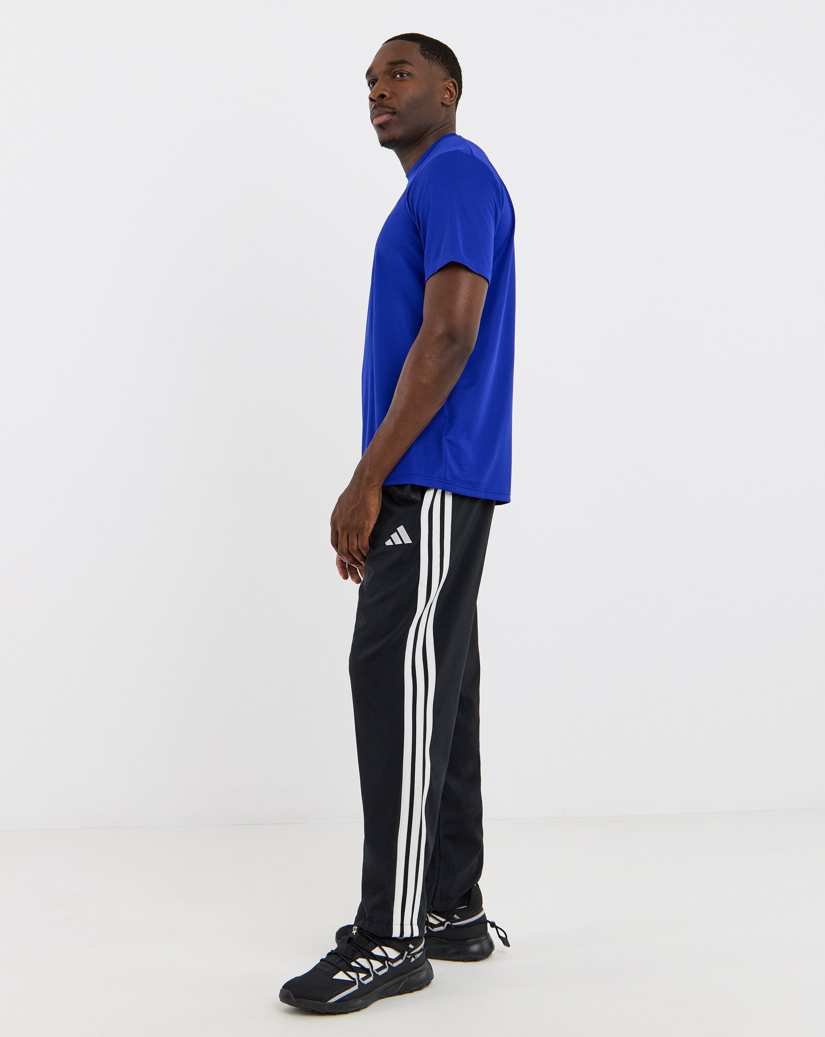 adidas 3 Stripes Open Hem Zipped Pants