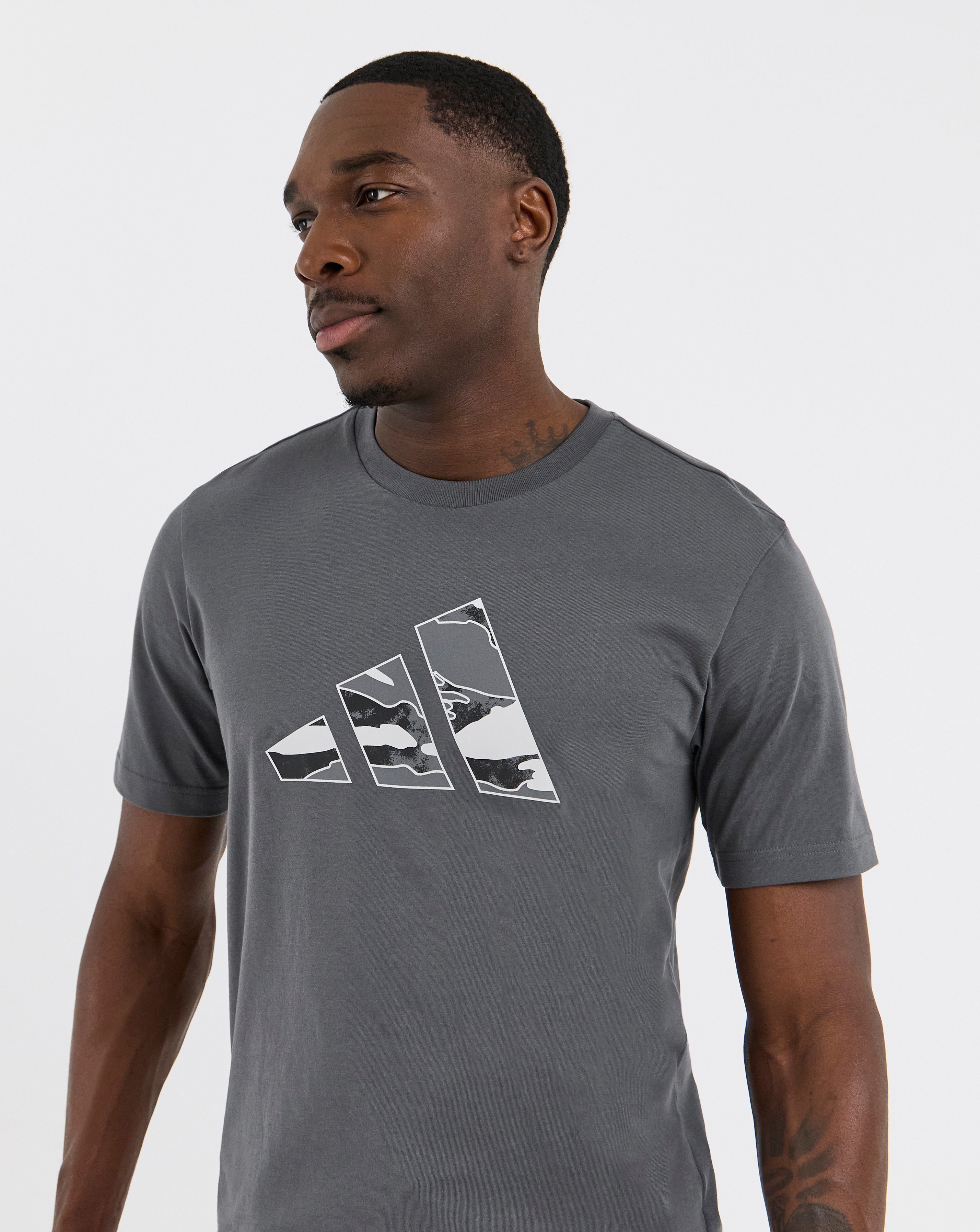 adidas Camo Logo T-Shirt