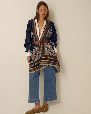 Monsoon Crissy Jacquard Poncho