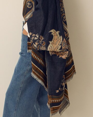 Monsoon Crissy Jacquard Poncho