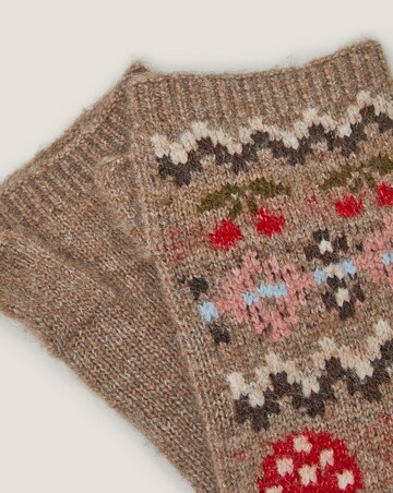 Monsoon Mia Mushroom Wrist Warmers