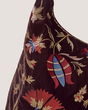 Monsoon Hatti Velvet Shoulder Bag