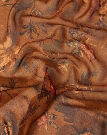 Monsoon Princella Floral Print Scarf