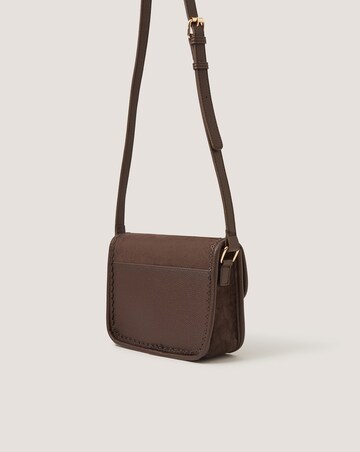 Monsoon Amy Faux Suede Crossbody Bag