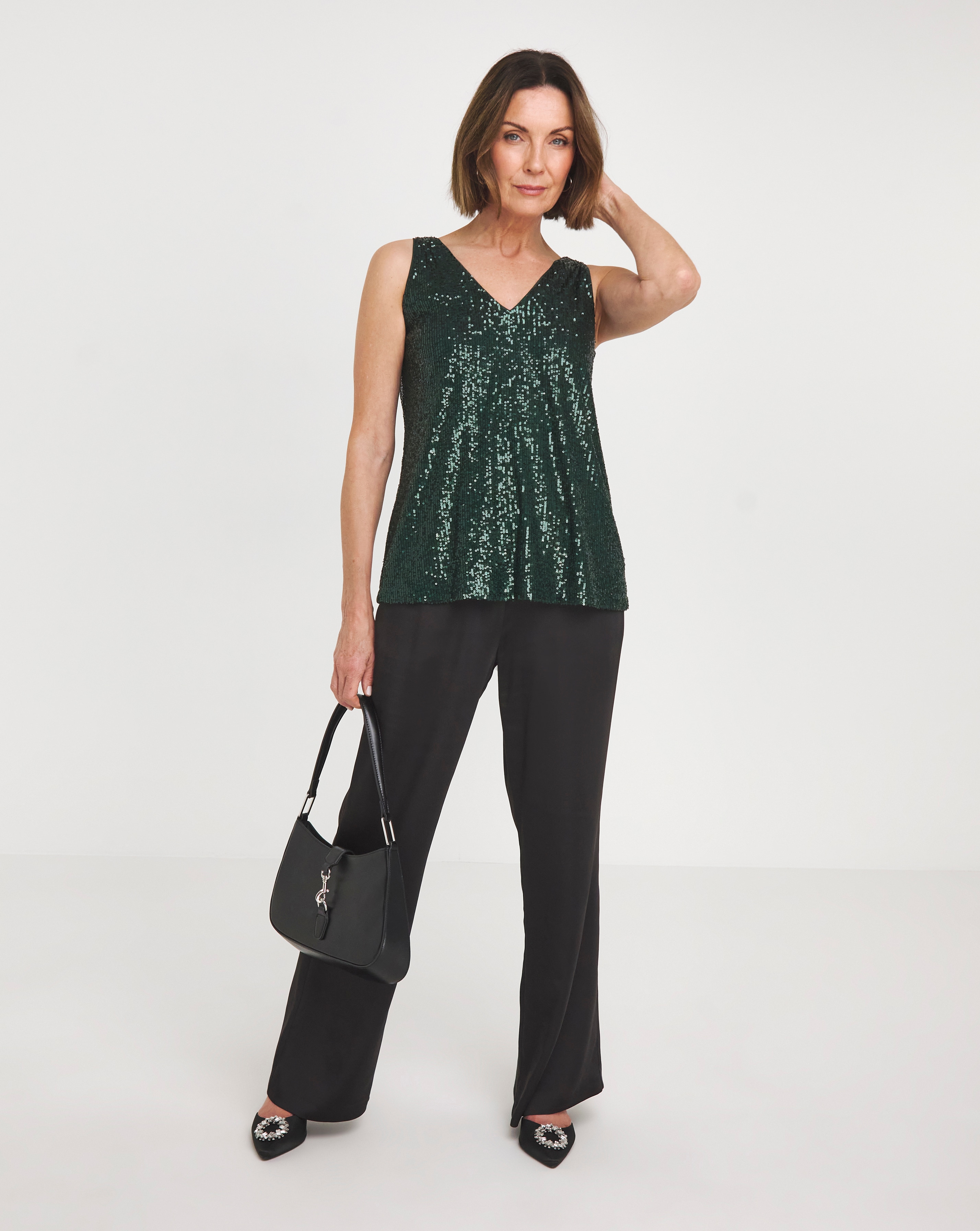 SEQUIN VEST