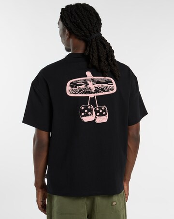 Dickies Short Sleeve Polk Back Graphic T-Shirt - Black