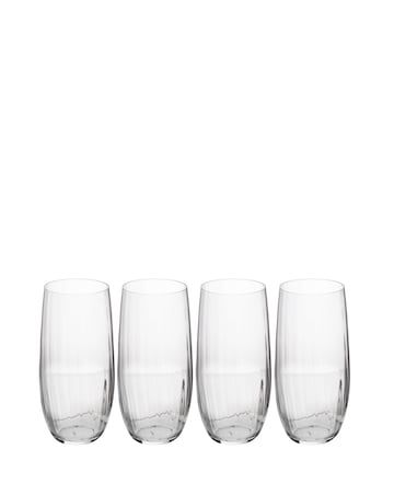 Mikasa Treviso Set of 4 Highball Glasses
