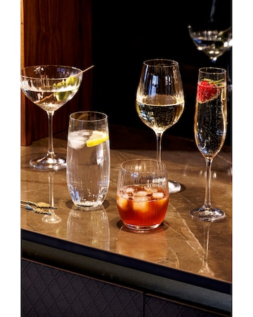 Mikasa Treviso Set of 4 Highball Glasses