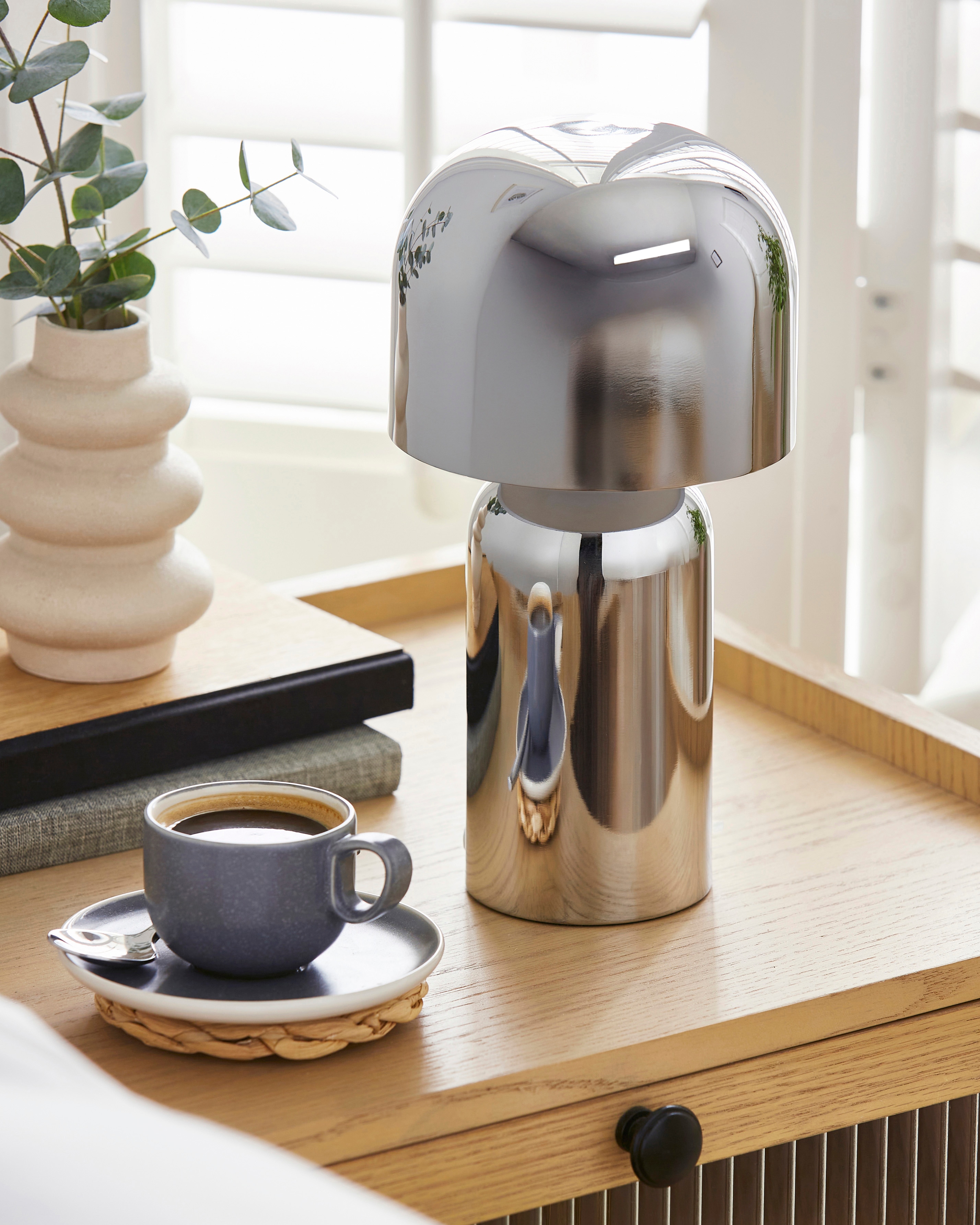 Mushroom Wireless Rechargeable LED Lamp