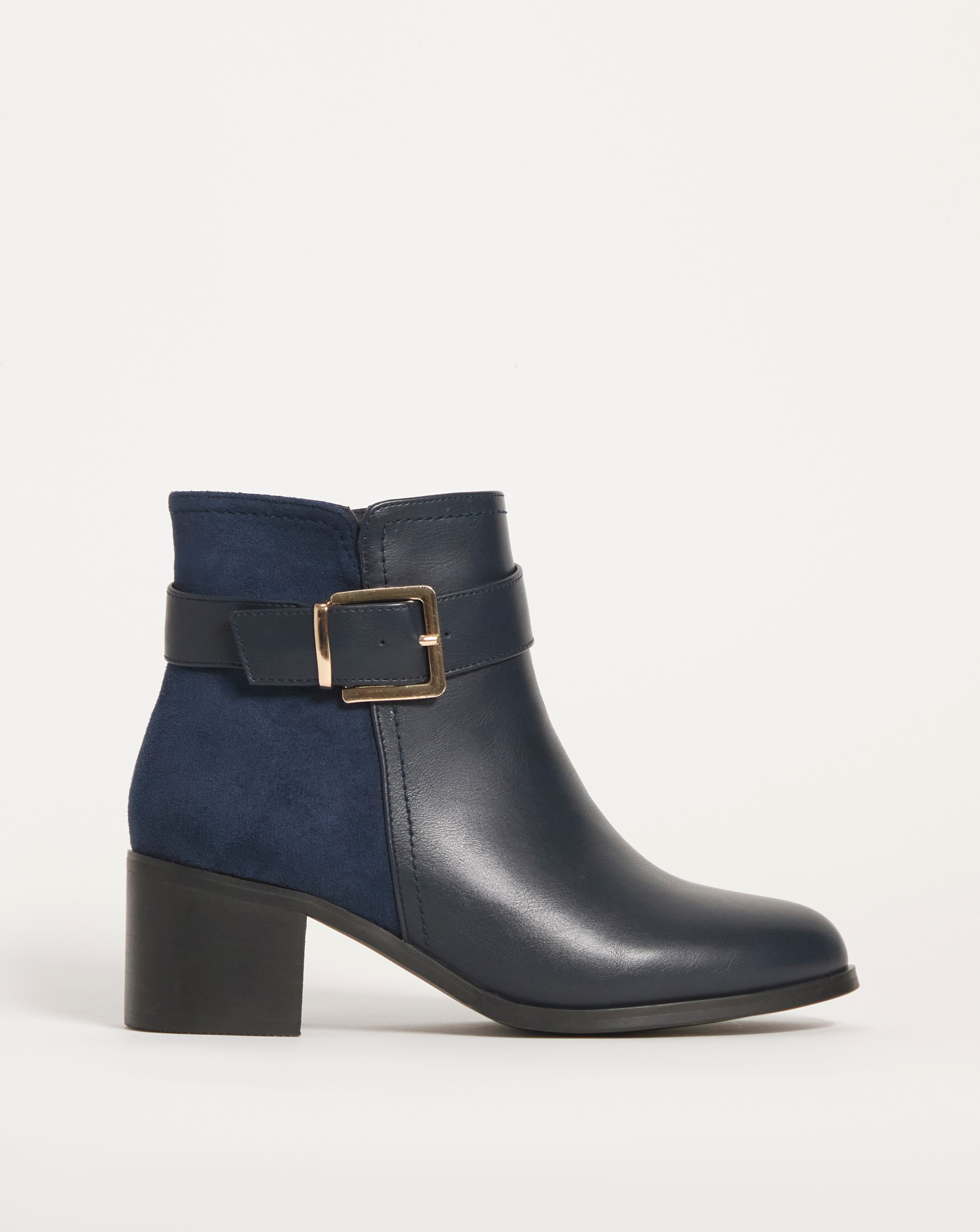 Cushion Walk Block Heel Boot EEE Fit