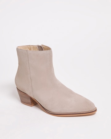 Sweetie Suede Leather Western Cowboy Boot EEE Fit