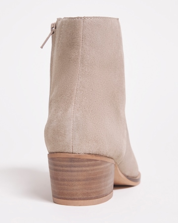 Sweetie Suede Leather Western Cowboy Boot EEE Fit
