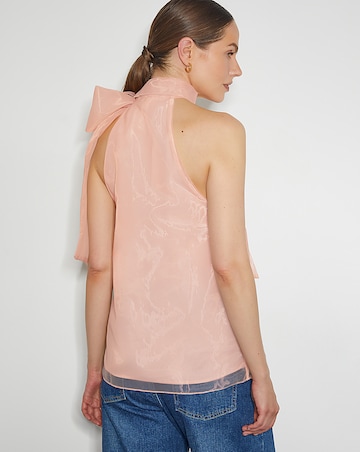 Monsoon Vera Organza Pussybow Top
