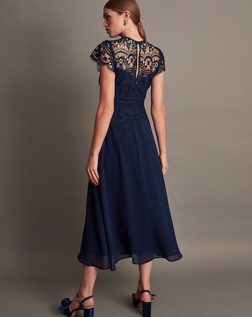 Monsoon Monica Lace Midi Dress