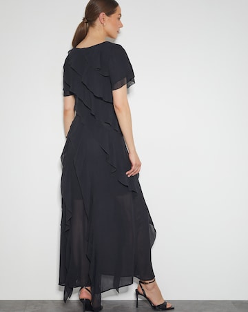 Monsoon Renata Ruffle Maxi Dress
