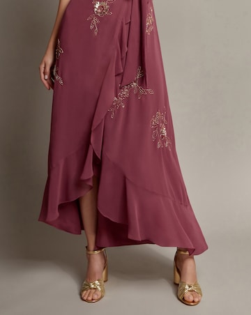 Monsoon Ausha Maxi Wrap Dress
