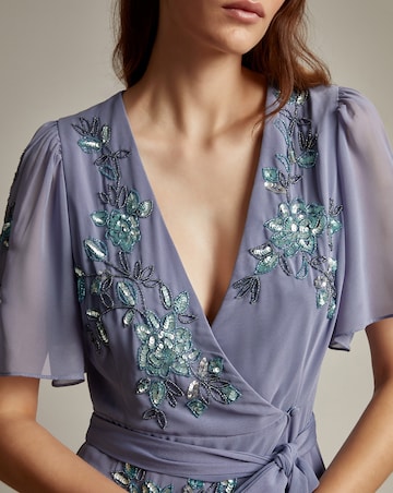 Monsoon Sarah Maxi Wrap Dress